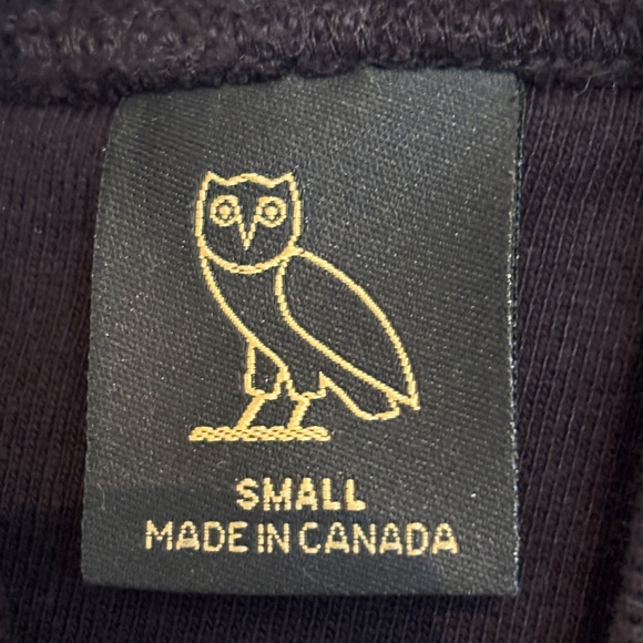 Black OVO Men's Jacket with Red Accent - Picture 3 of 9